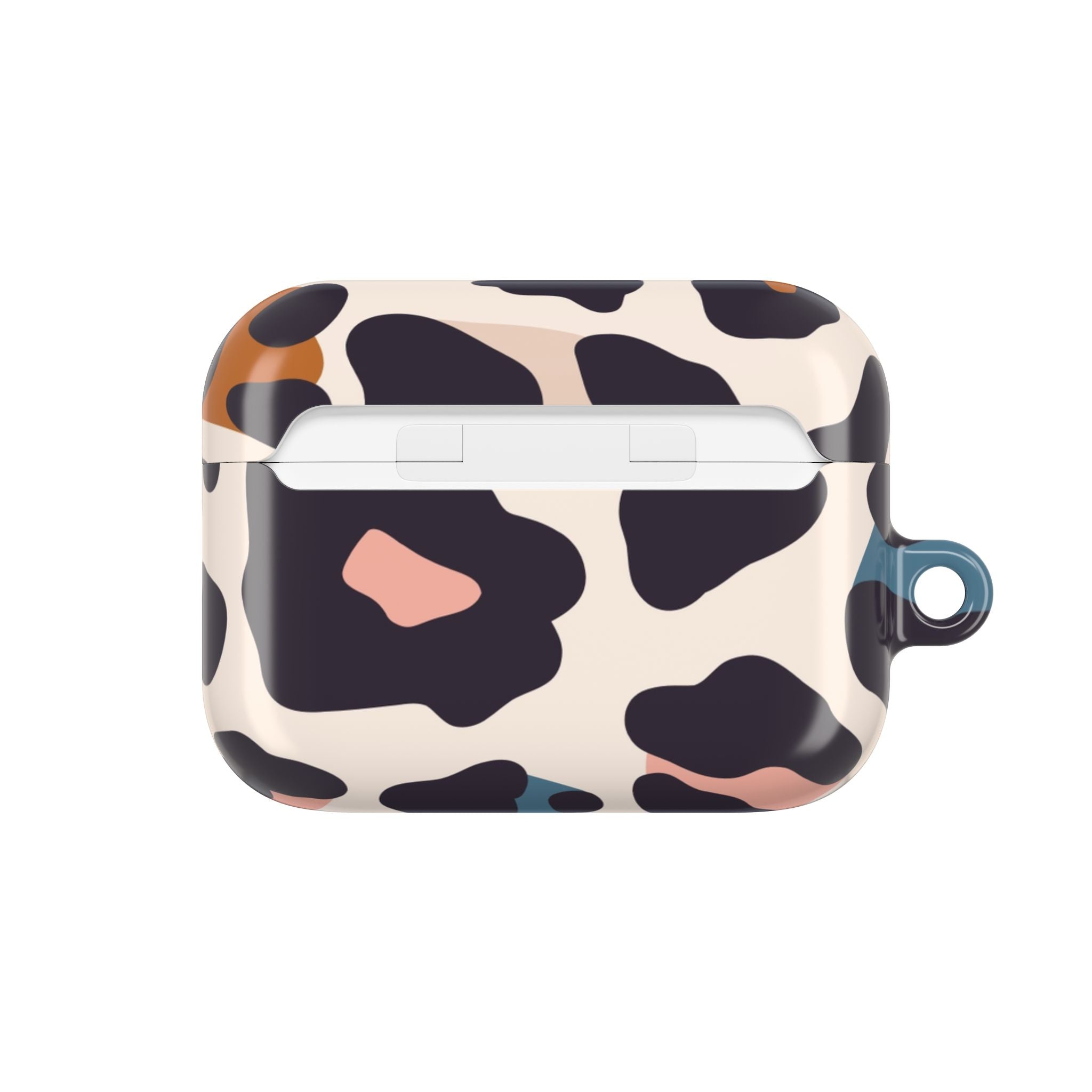 Leopard Print AirPod Case — Colorful Cowhide Protective Cover