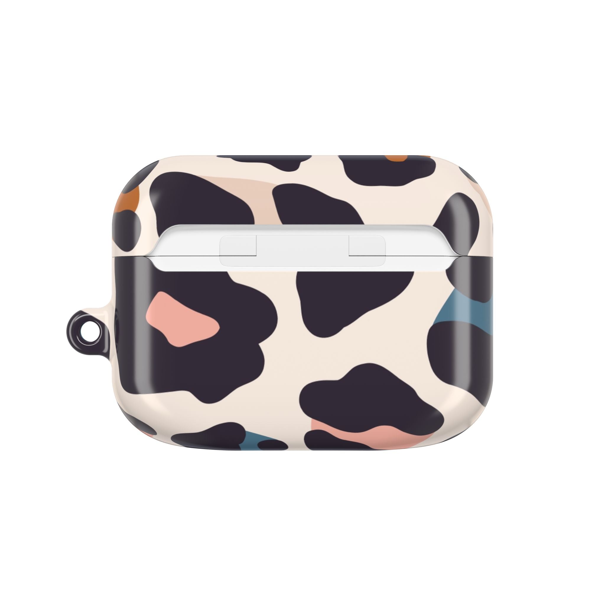 Leopard Print AirPod Case — Colorful Cowhide Protective Cover