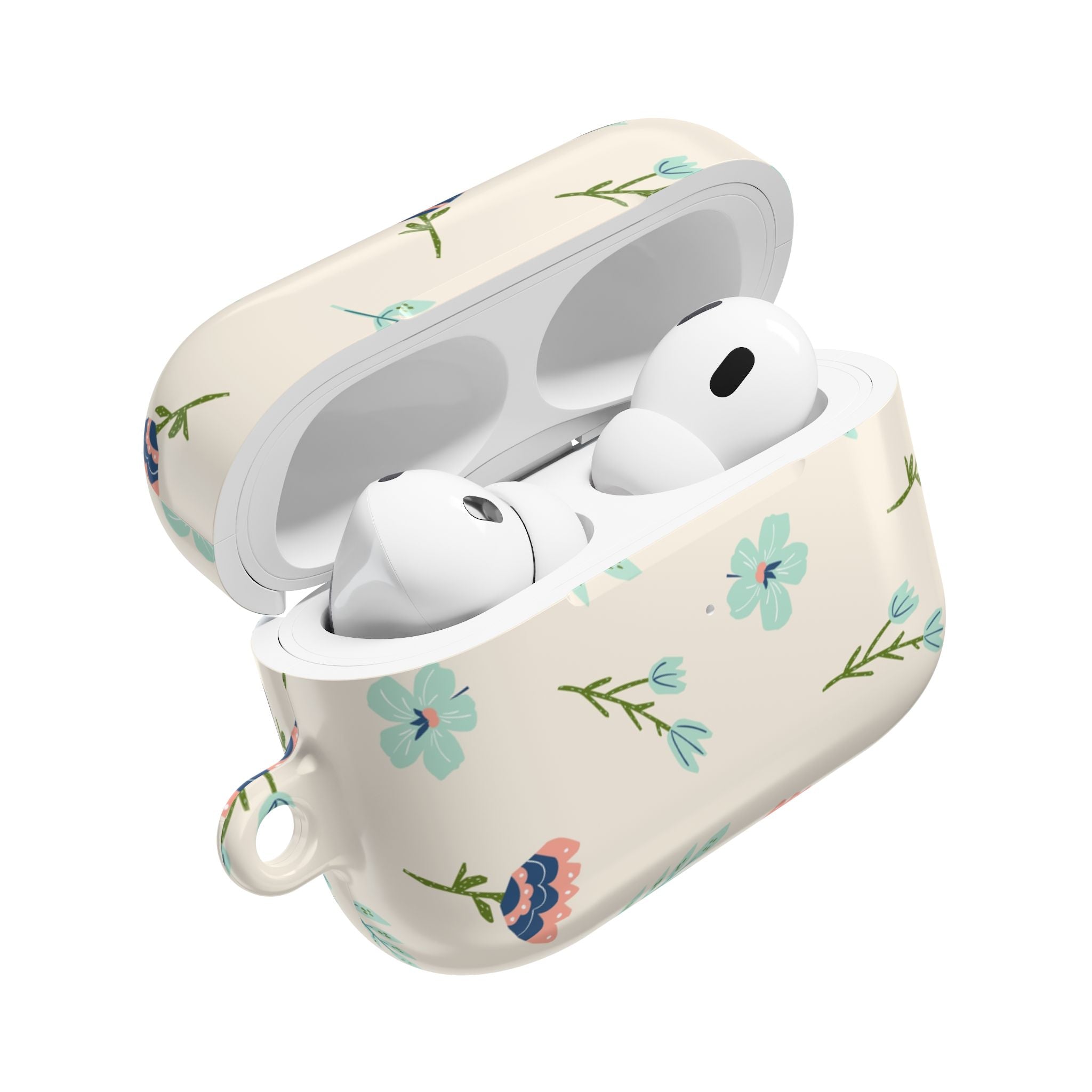 Floral Ditsy AirPod Case – Pastel Flower Protective Cover