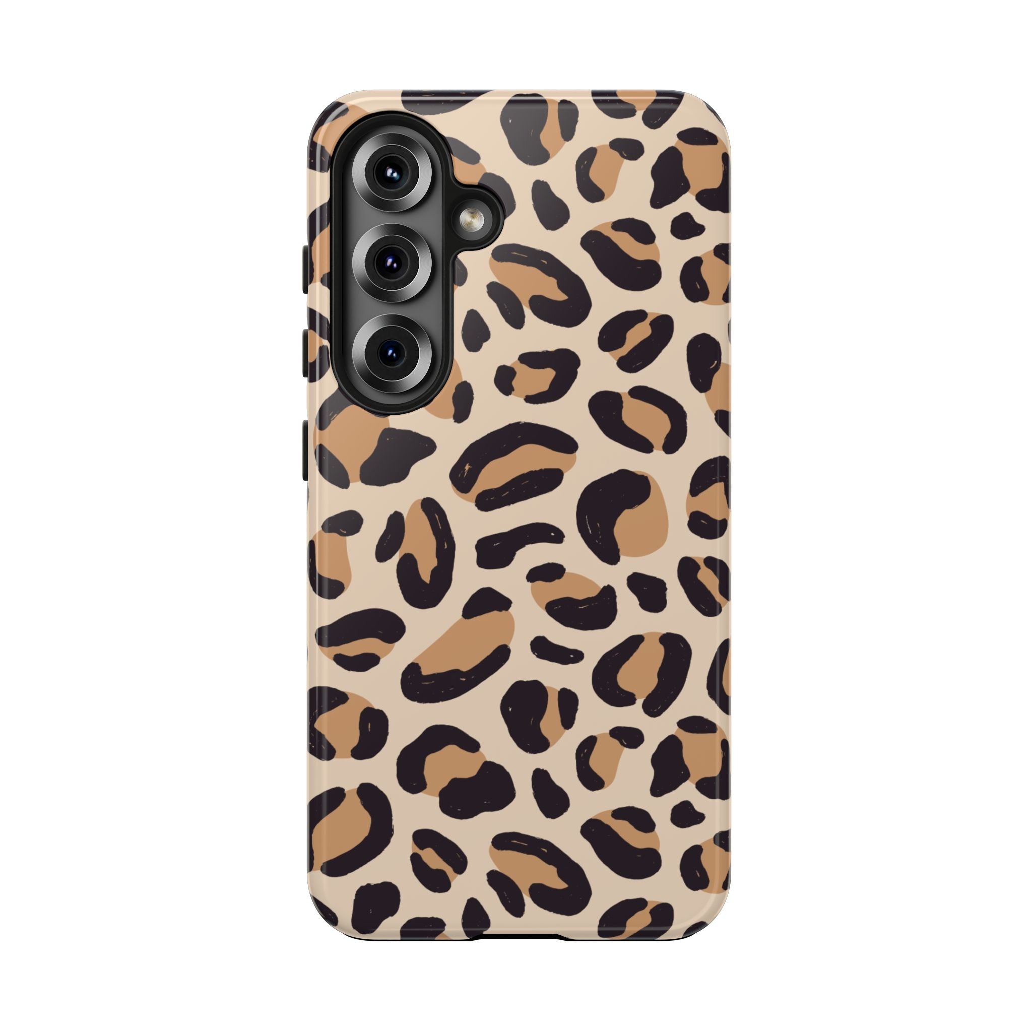 Leopard Print Tough Phone Case — Durable Slim Protective iPhone Cover