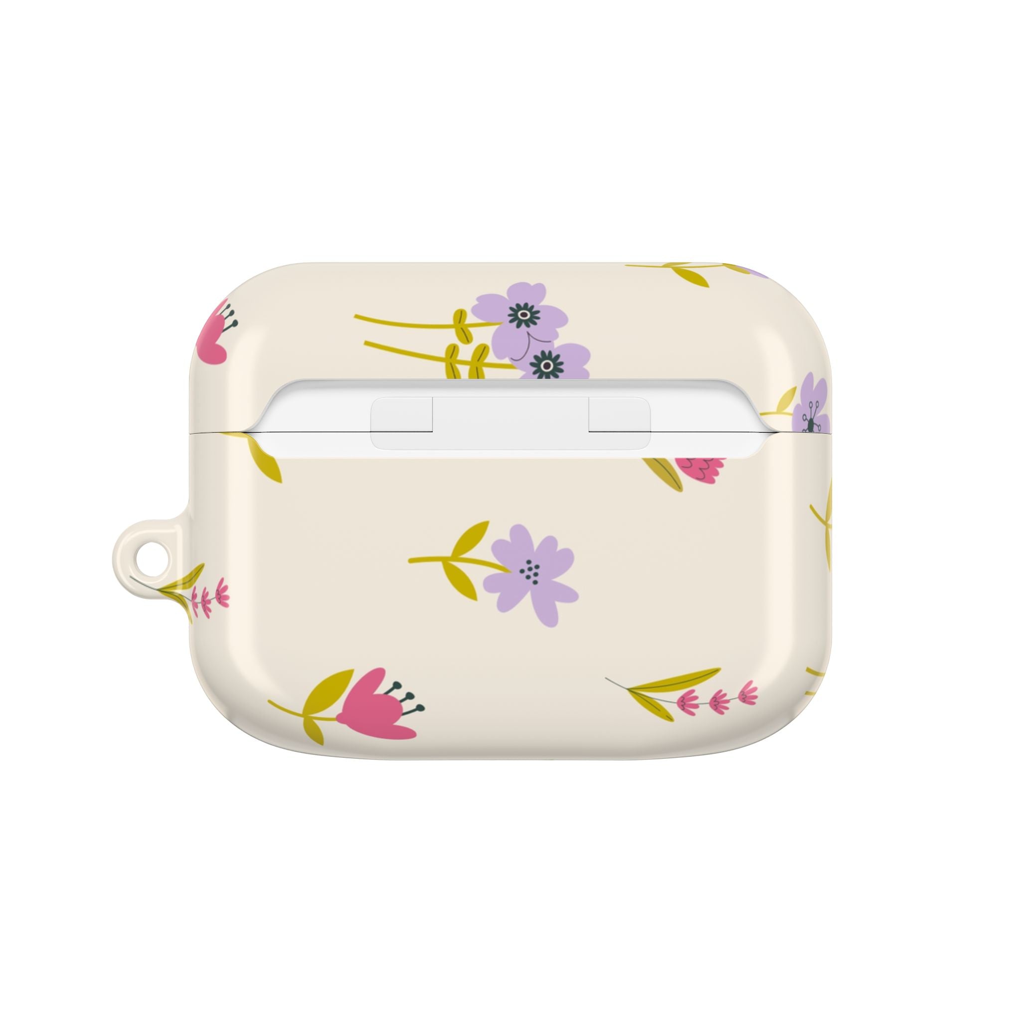 Floral Spring AirPod Case — Pastel Wildflower Protective Cover