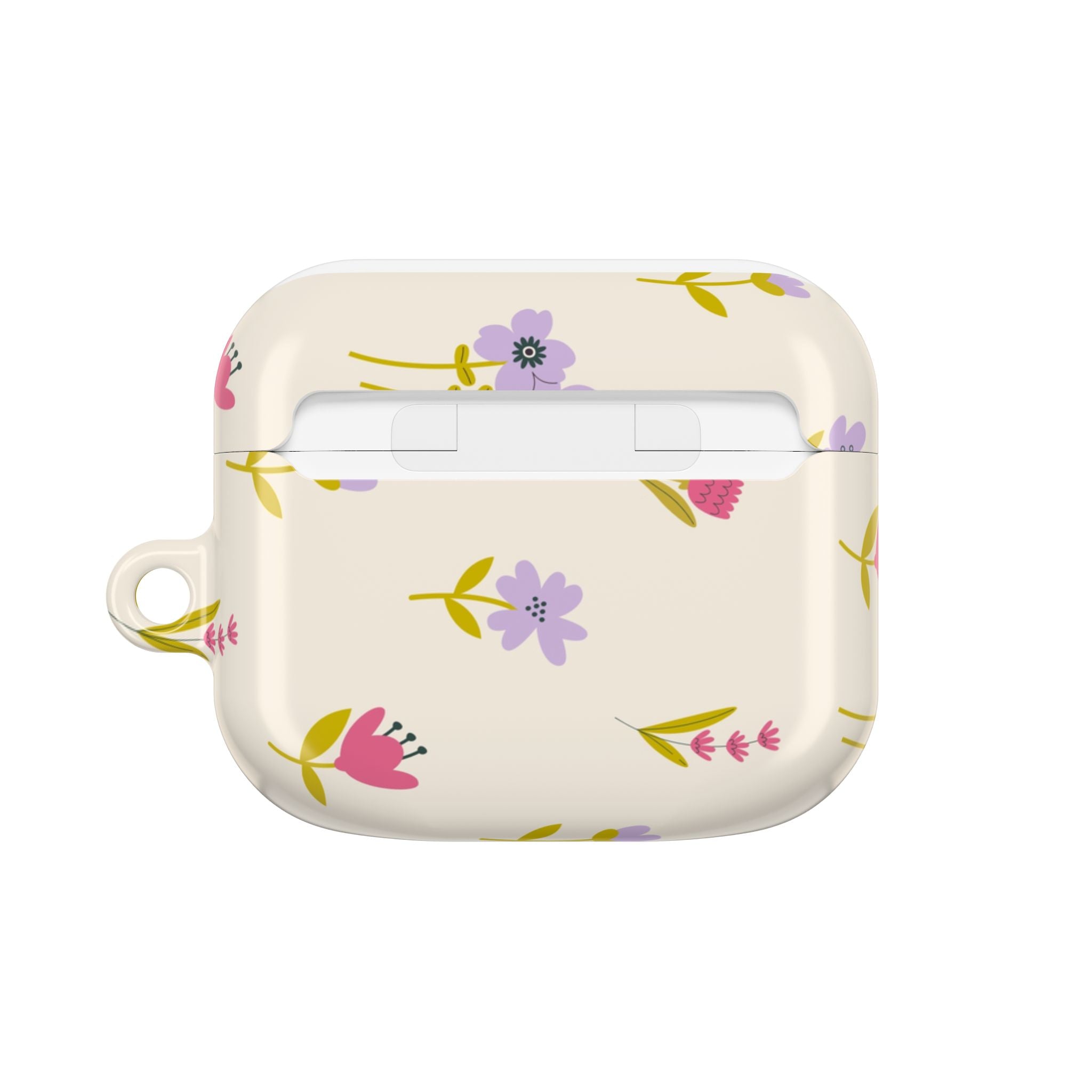 Floral Spring AirPod Case — Pastel Wildflower Protective Cover