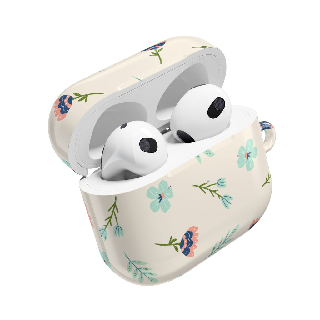 Floral Ditsy AirPod Case – Pastel Flower Protective Cover