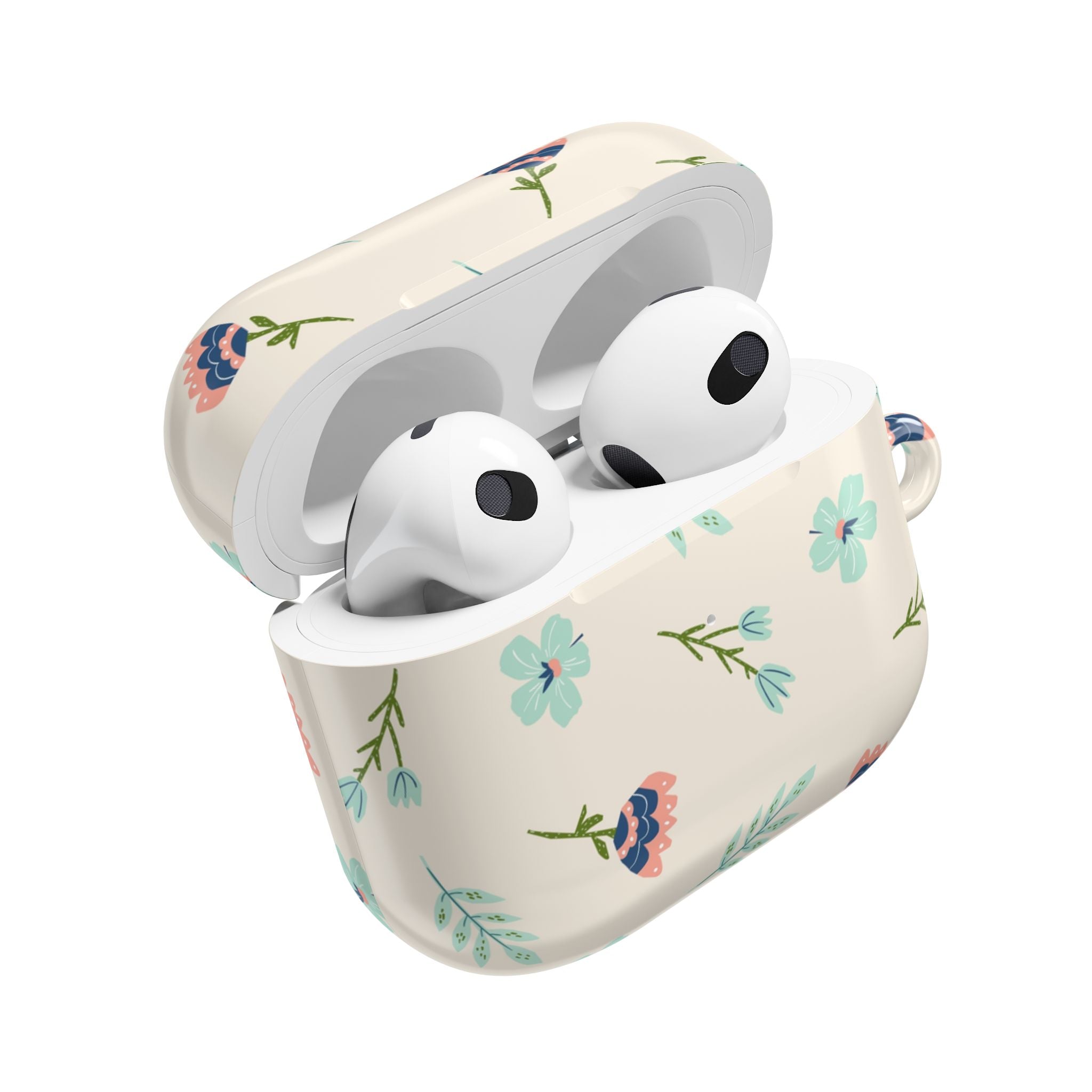 Floral Ditsy AirPod Case – Pastel Flower Protective Cover