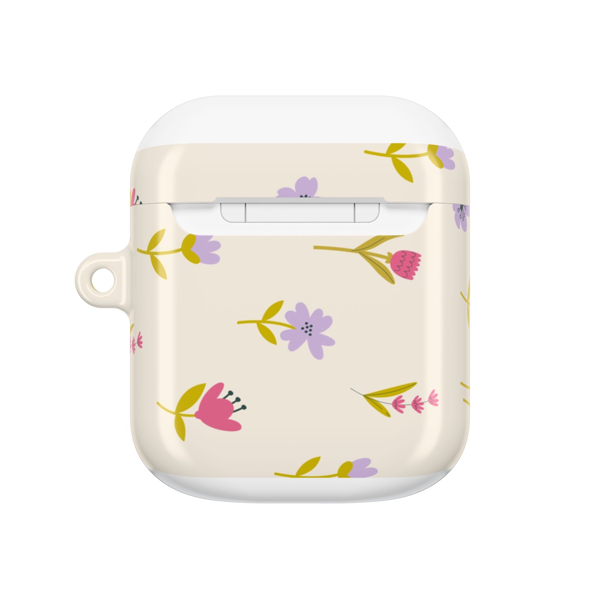 Floral Spring AirPod Case — Pastel Wildflower Protective Cover