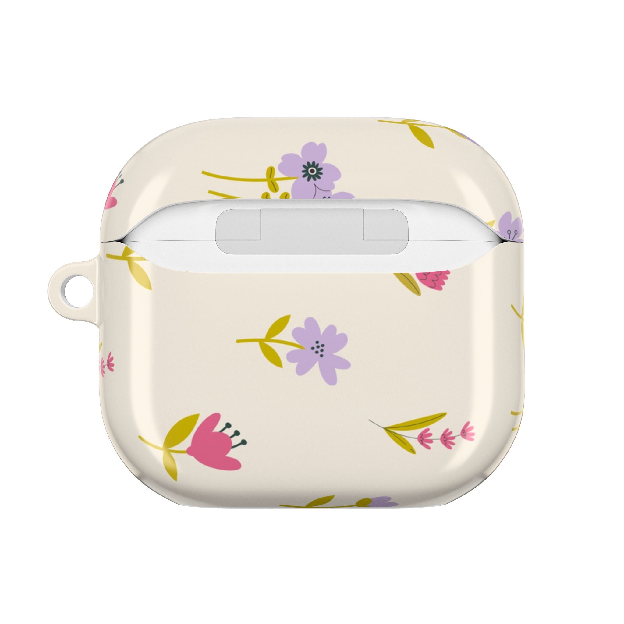 Floral Spring AirPod Case — Pastel Wildflower Protective Cover