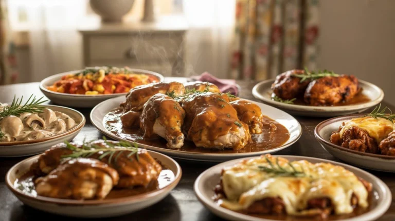 recipes for smothered chicken