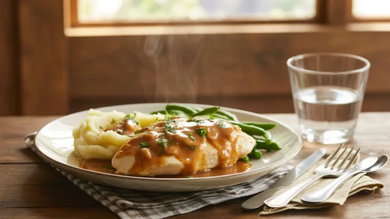 smothered chicken breast