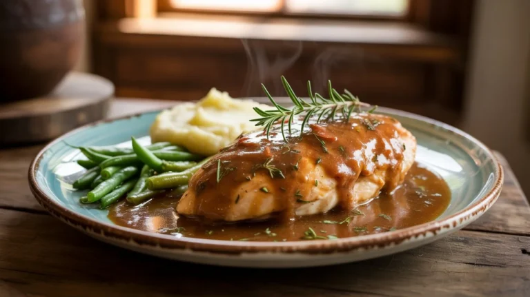smothered chicken breast