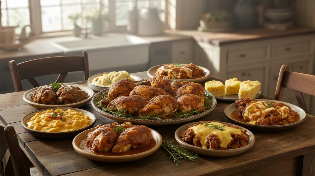 recipes for smothered chicken