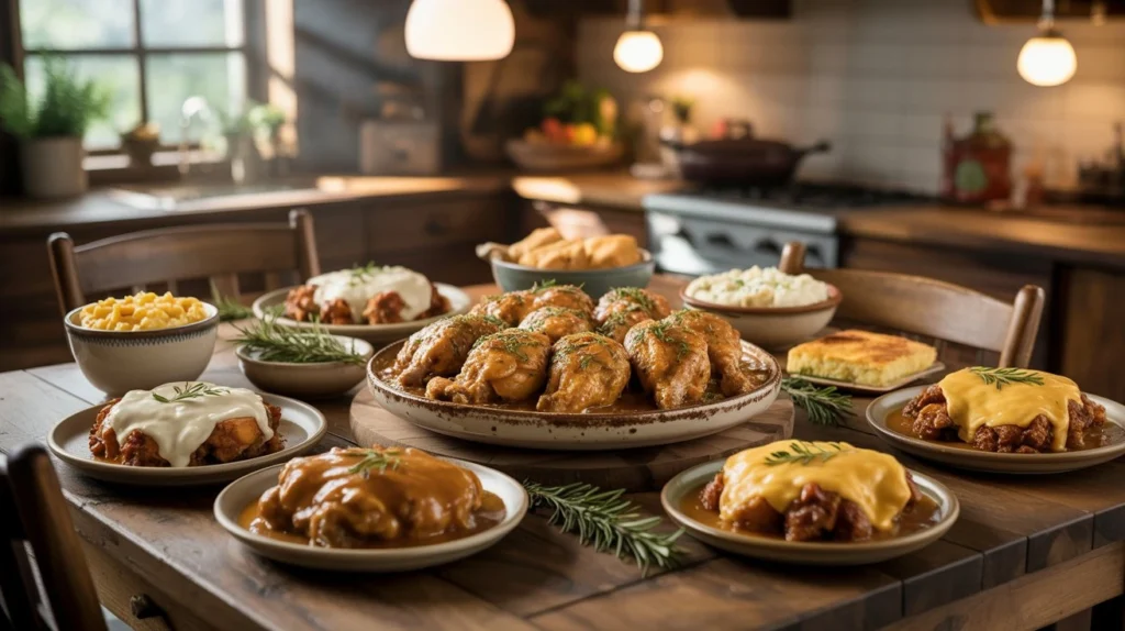 recipes for smothered chicken