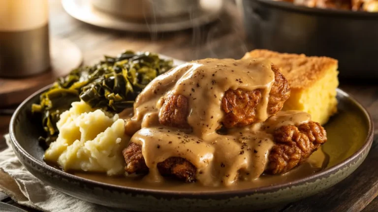 smothered chicken and gravy
