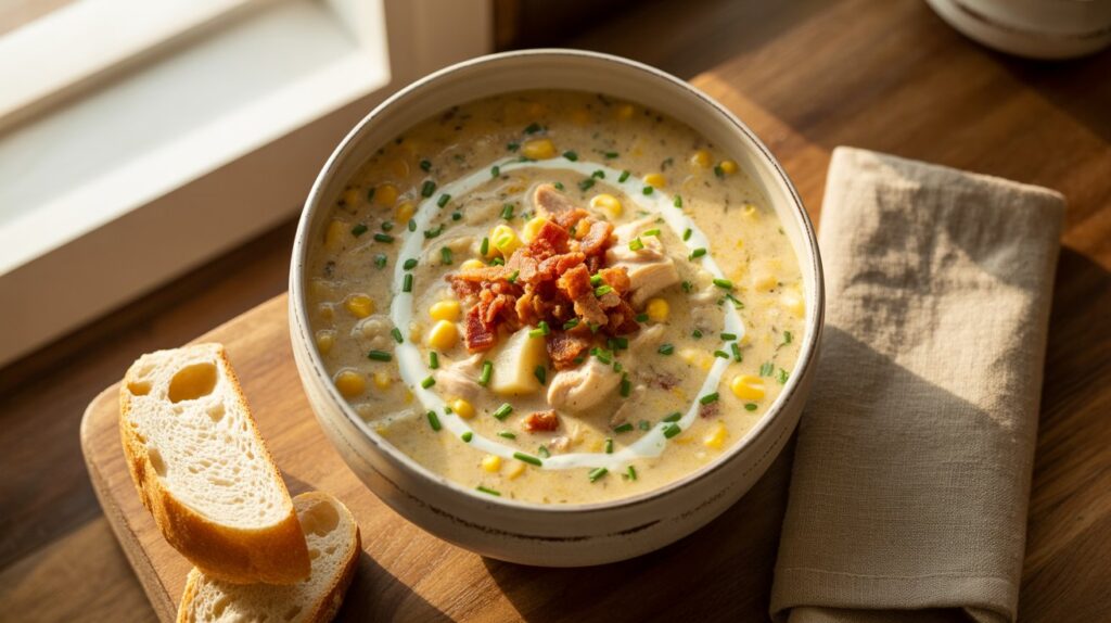 chicken corn chowder