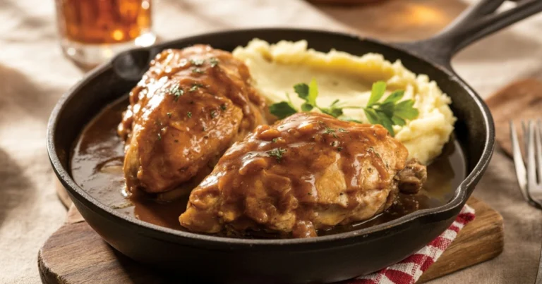 soul food smothered chicken