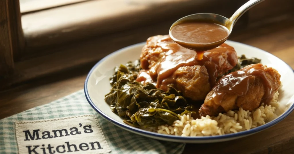 soul food smothered chicken