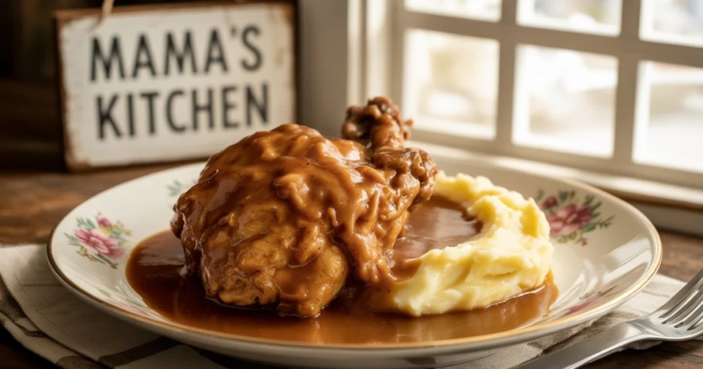 soul food smothered chicken